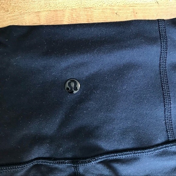 LULULEMON Leggings High Times Special Edition Metta Mesh Panels Black 7/8 Length - Picture 11 of 15